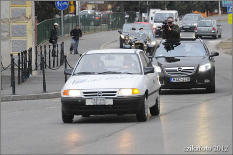 az első magyar opel astra